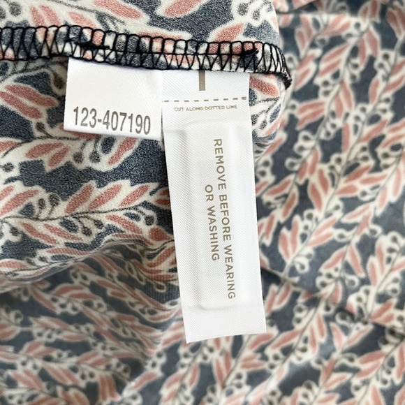 LOFT Outlet | Petite Floral Print Faux Wrap Tie Waist Dress *NWT* - Picture 8 of 12